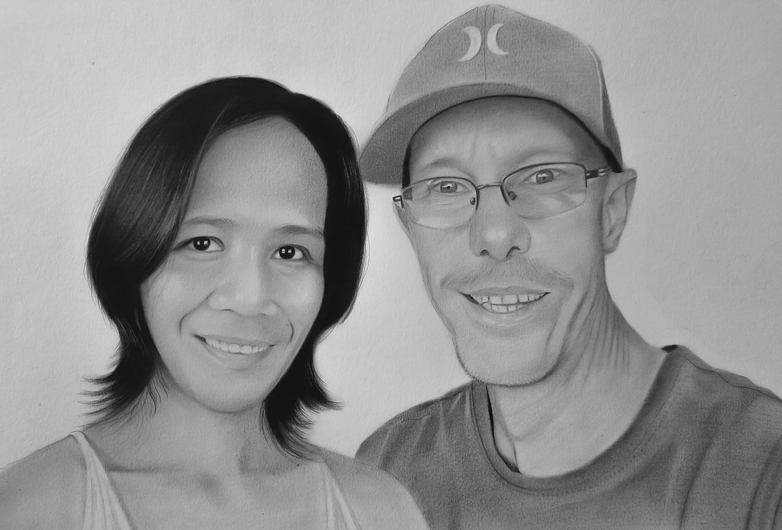 Romantic Couple Sketch